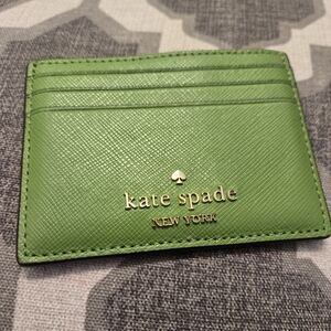Kate Spade Lime Green Card Holder